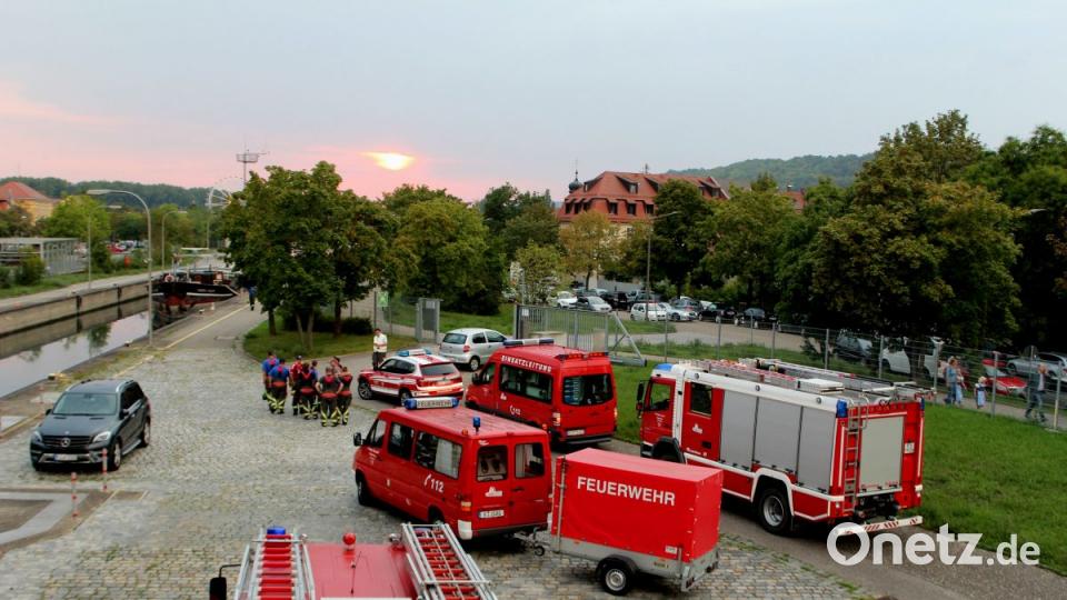 Auf der Donau wurde am Dienstag ein starker Ölfilm bemerkt. Bild: Alexander Auer