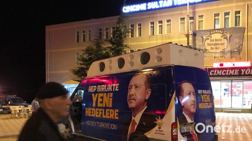 Umso näher die "Otters" Ankara kamen, desto öfter traf man auf Propaganda von Erdogan. Bild: sne