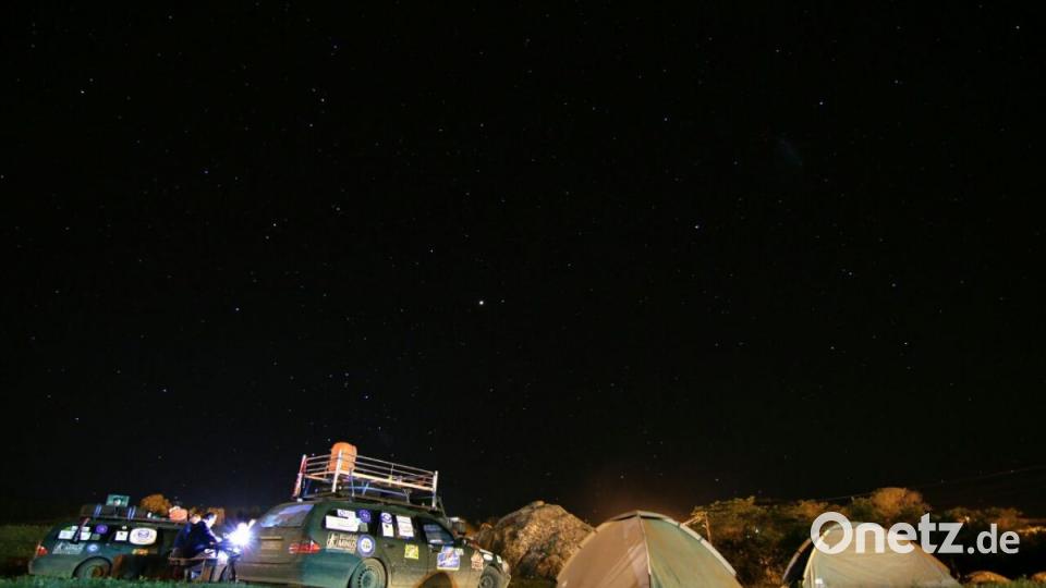 Ein gemeinsames Nachtlager der "Otters" mit einem befreundeten Team in Zonguldak. Bild: sne