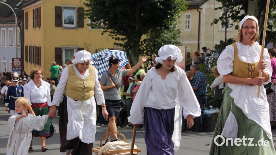 Sein 675-jähriges Jubiläum feiert die Stadt Bärnau mit einem großen Festzug. Bild: kro