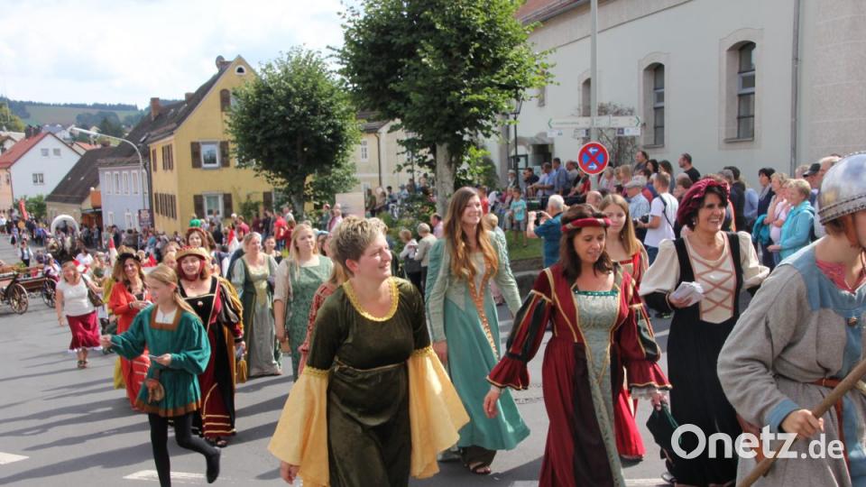 Sein 675-jähriges Jubiläum feiert die Stadt Bärnau mit einem großen Festzug. Bild: kro