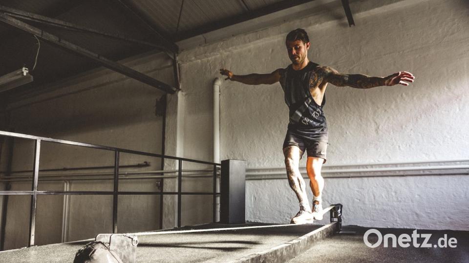 Ein &quot;Ninja Warrior&quot; braucht nicht nur viel Kraft, sondern auch eine gute Koordination, Balancegefühl, Technik und gutes Timing. Bild: jut