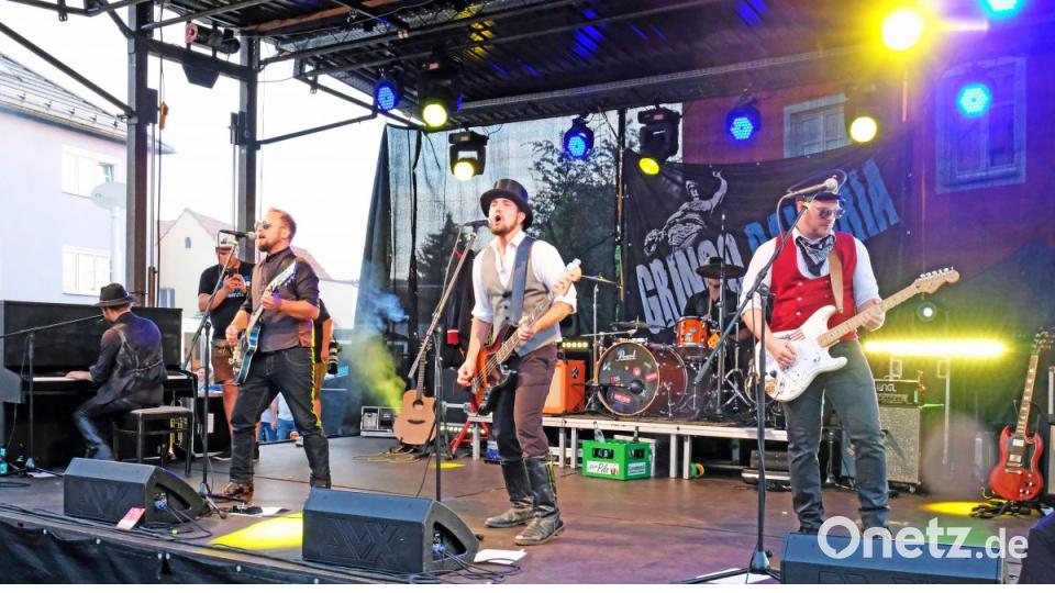 Gute Stimmung herrschte auch bei der Vorband "Bavaria Gringo" Bild: twi