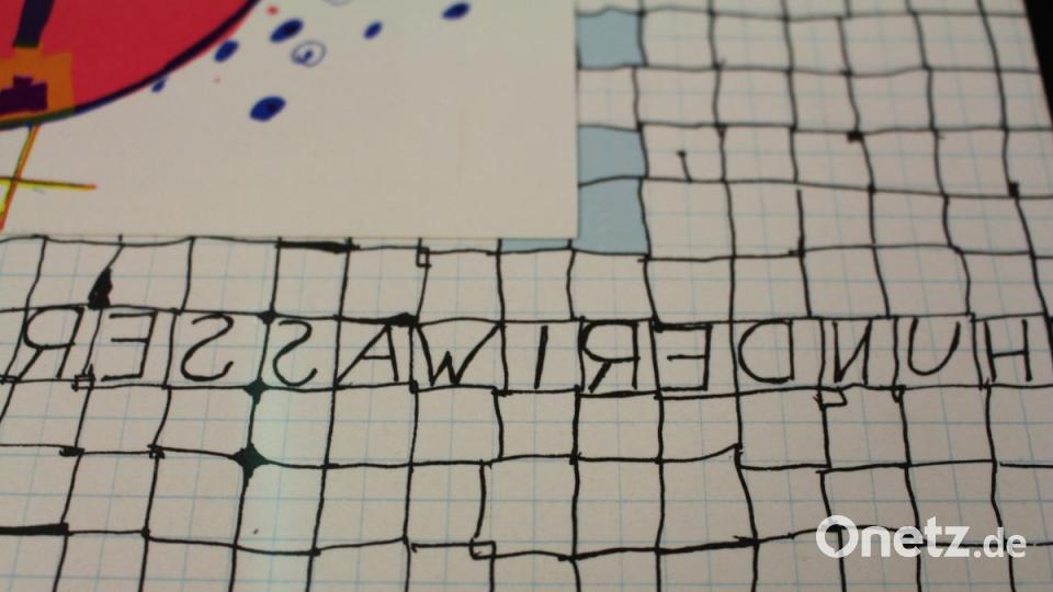 Il rotolante - Der Träumer. "Ob ein Bild nun richtig hängt, verrät das Verzeichnis". Jeder Mitarbeiter geht auf Nummer sicher. Bild: Dagmar Williamson