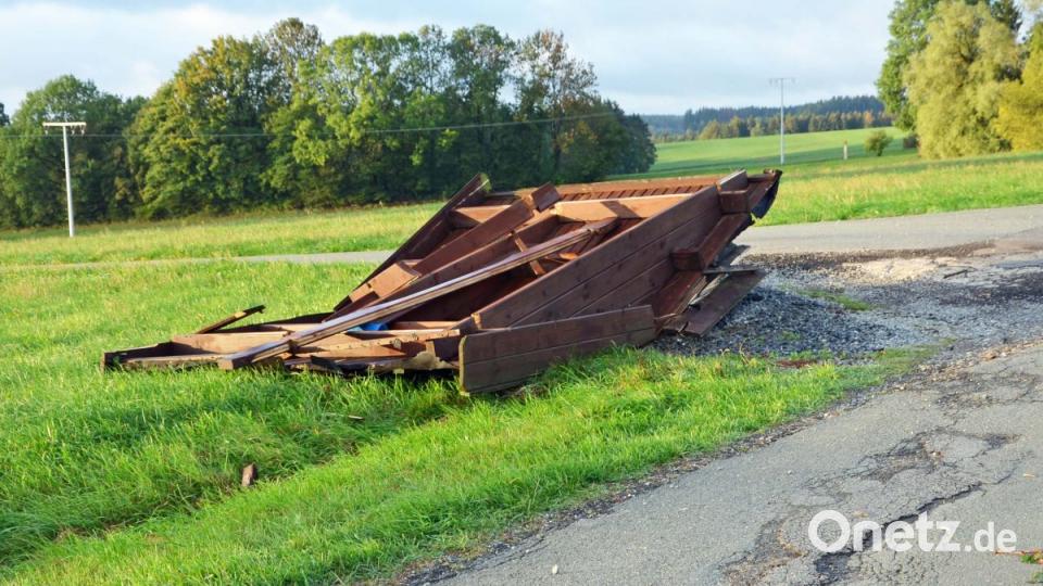 Buswartehäuschen in Tagmanns. Bild: ü