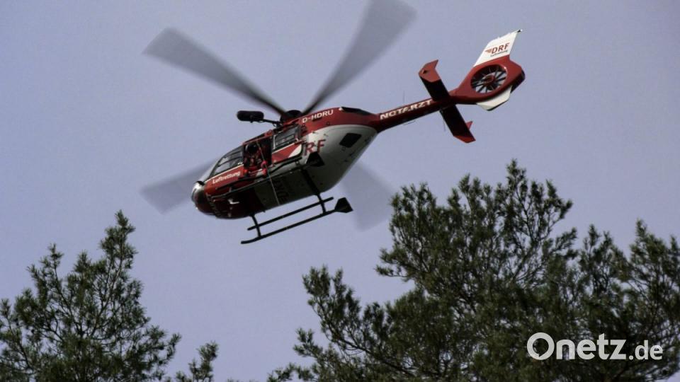 Forstunfall im Steinwald. Bild: rw