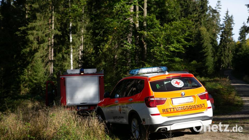 Forstunfall im Steinwald. Bild: rw