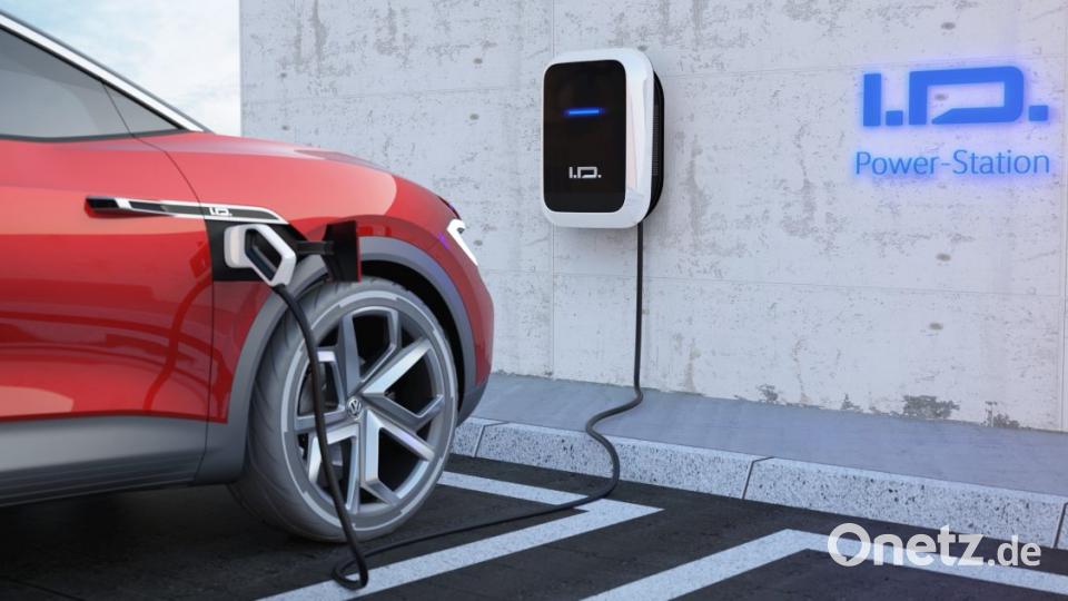 Nur etwa einmal pro Woche, so die Berechnungen von VW, wird der Großteil der ID-Fahrer den Wagen laden müssen. Am besten mit einer Wallbox, die für rund 300 Euro angeboten wird. Bild: VW