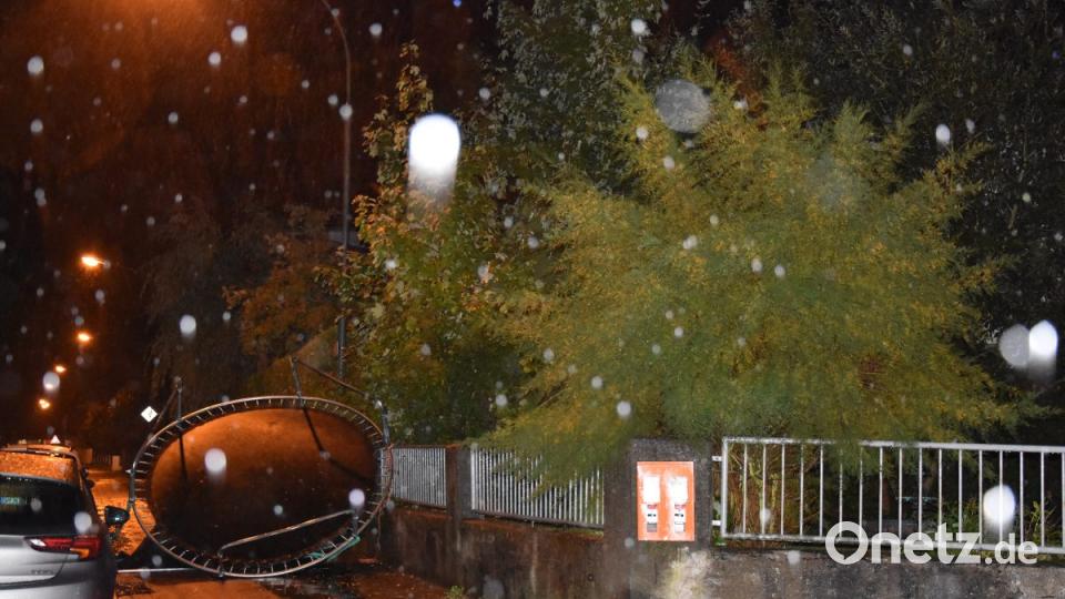 Sturmtief &quot;Fabienne&quot; hat in Weiden und dem Landkreis Neustadt massive Schäden angerichtet. Bild: mte