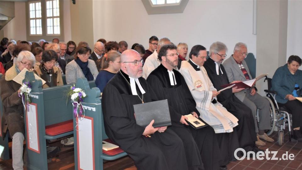 Nach einjähriger Generalsanierung wird die evangelische Michaelskirche feierlich wieder eingeweiht. Bild: rgr