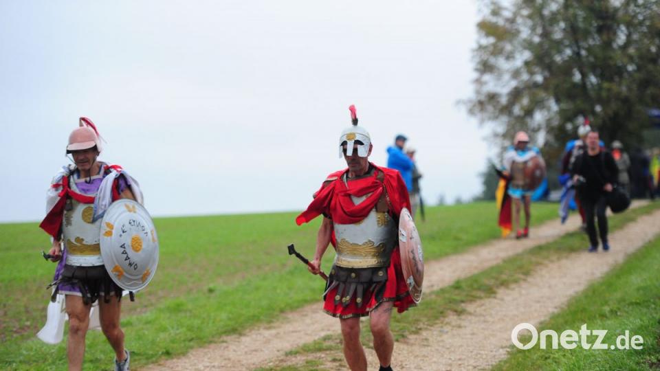 Die Gäste aus Griechenland auf dem Weg. Bild: brü