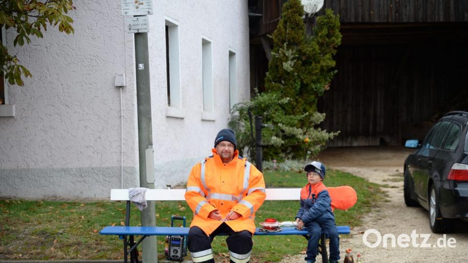 Auf dem Rundkurs durch Etsdorf. Bild: brü