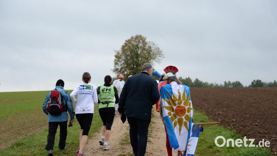 Gemeinsam zum Start. Bild: brü
