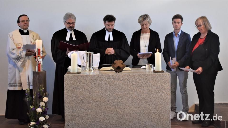 Nach einjähriger Generalsanierung wird die evangelische Michaelskirche feierlich wieder eingeweiht. Bild: rgr