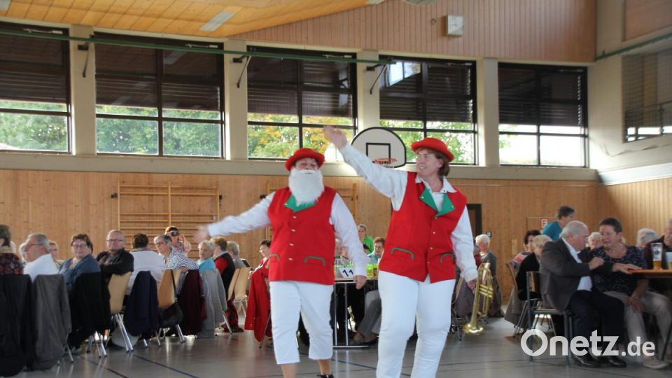 Sogar die „Wildecker Herzbuben“ kamen zu den Senioren. Bild: frd