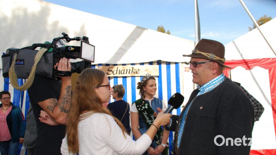 Bürgermeister Klaus Meyer im Interview mit OTV. Bild: enz