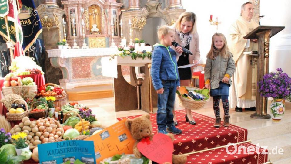 Erntedank im Landkreis Amberg-Sulzbach: St. Ägidius Aschach Bild: sche