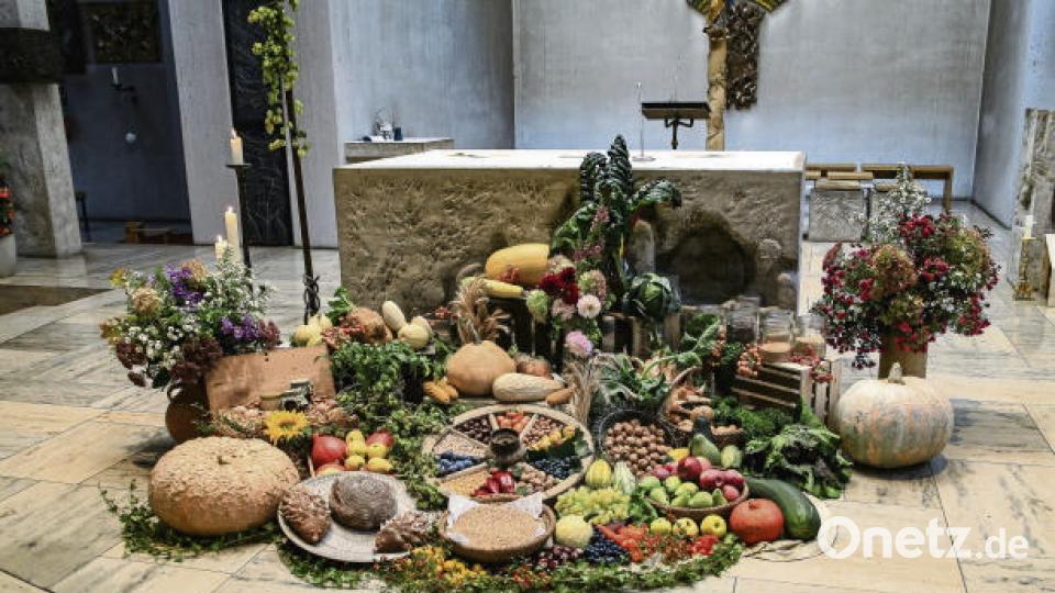 Erntedank im Landkreis Amberg-Sulzbach: St. Wolfgang Kümmersbruck. Bild: egl