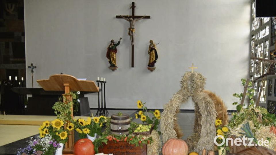 Erntedank im Landkreis Amberg-Sulzbach: St. Michael Poppenricht. Bild: exb