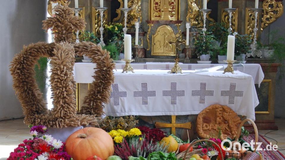 Erntedank im Landkreis Amberg-Sulzbach: Rieden. Bild: sön