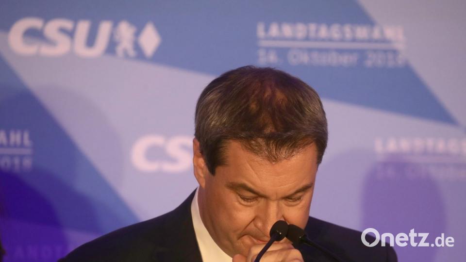 Ministerpräsident Markus Söder (CSU) Peter Kneffel/dpa