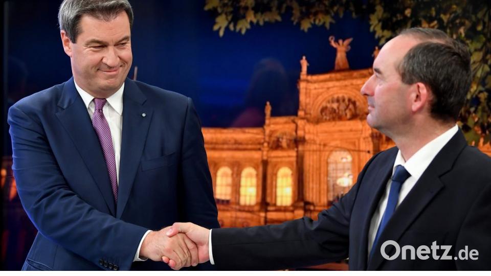 &lt;p&gt;Markus Söder (CSU, links) und Hubert Aiwanger (FW)&lt;/p&gt;
 Lukas Barth-Tuttas/dpa