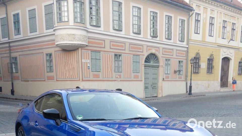 Mit dem Subarau BRZ in Budapest Bild: Michael Ascherl