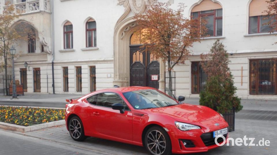 Mit dem Subarau BRZ in Budapest Bild: Michael Ascherl