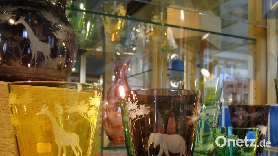 Gläser der Glashütte Theresienthal Bild: esa