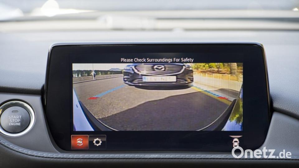 Mazda 6 Limousine und Kombi unterscheiden sich im Passagier-Raum nicht. Bild: Mazda