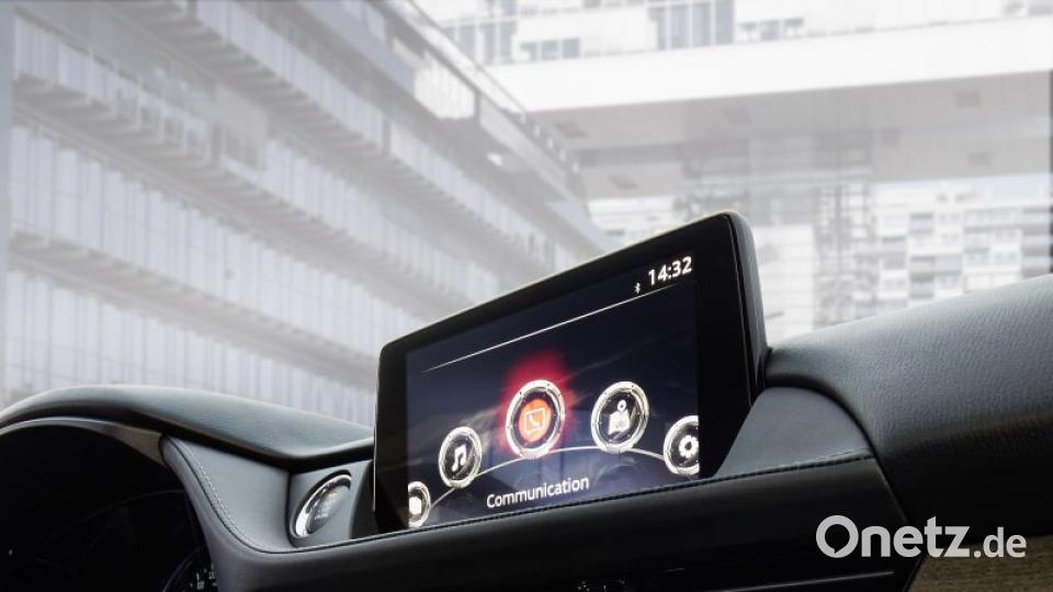 Mazda 6 Limousine und Kombi unterscheiden sich im Passagier-Raum nicht. Bild: Mazda