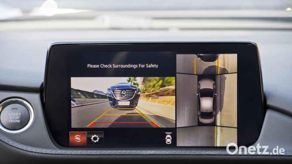 Mazda 6 Limousine und Kombi unterscheiden sich im Passagier-Raum nicht. Bild: Mazda