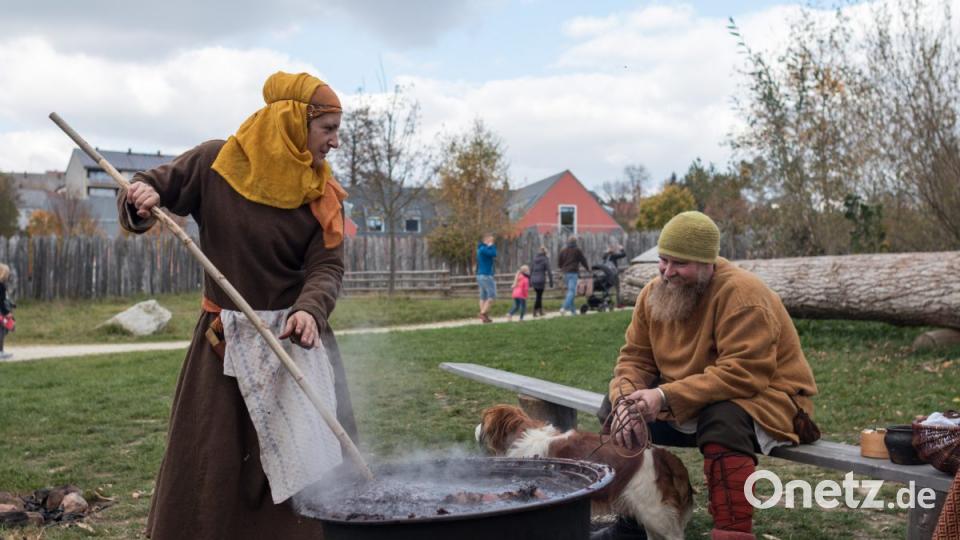 Das Herbstfest im Geschichtspark Bärnau-Tachov ist ein gelungener Saisonabschluss. Bild: dtr