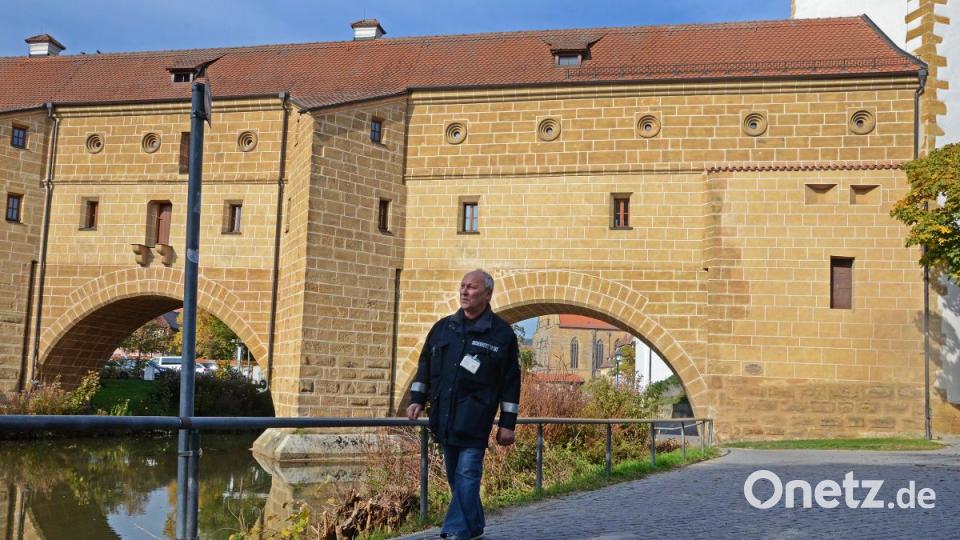 Karlheinz Gampel ist Ehrenamtlicher bei der Sicherheitswacht. Er spaziert mindestens zweimal in der Woche durch die Stadt. Bild: spw