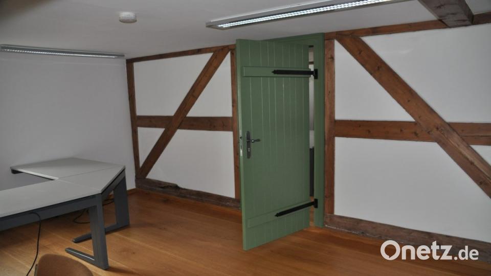 Im Dachgeschoss befinden sich nun ebenfalls zwei Büroräume. Bild: ak