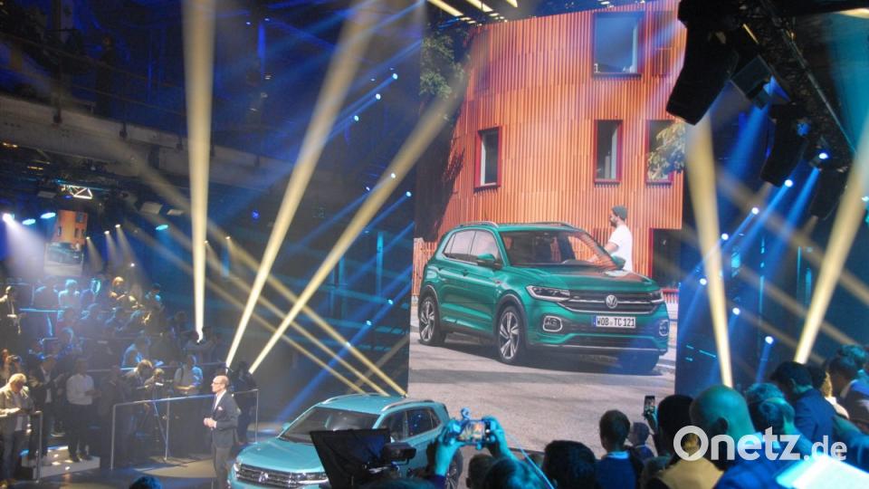 Weltpremiere des neuen VW T-Cross in der Sugar City in Amsterdam am 25. Oktober 2018 Bild: Michael Ascherl