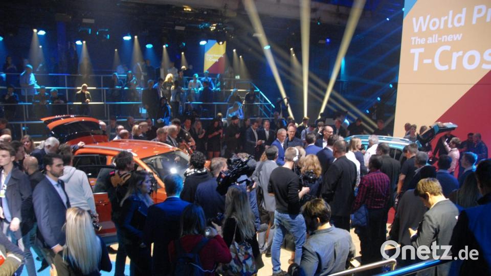 Weltpremiere des neuen VW T-Cross in der Sugar City in Amsterdam am 25. Oktober 2018 Bild: Michael Ascherl