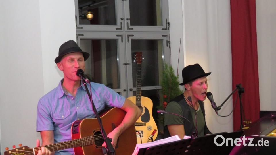Museumsnacht in Tirschenreuth: Die Band &quot;Tonix&quot; sorgte für kurzweilige musikalische Unterhaltung. Bild: ubb