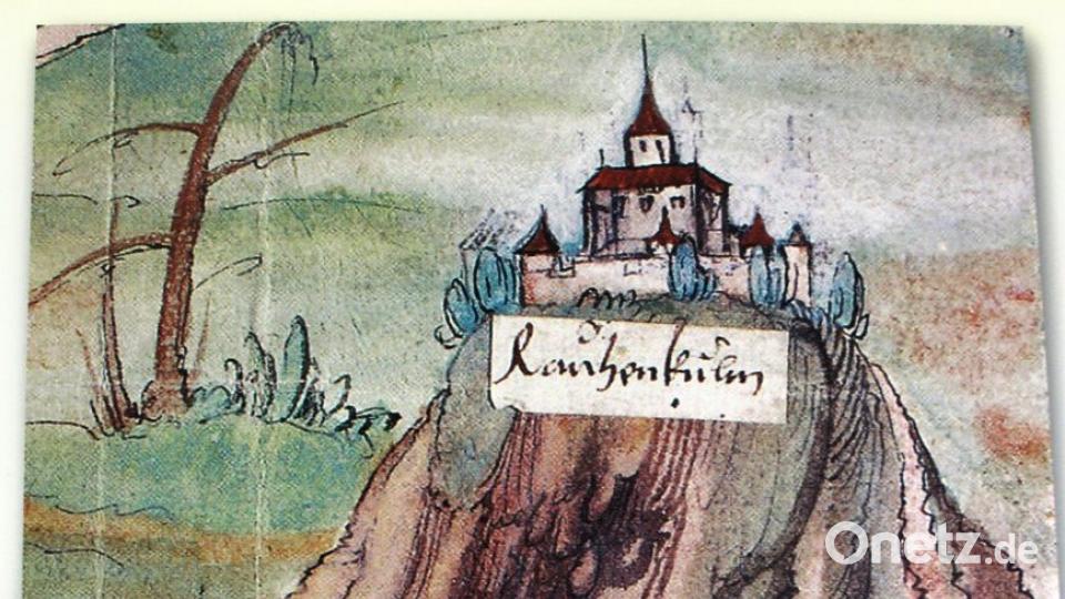 &quot;Göppmannsbühlkarte&quot; aus dem Jahr 1531 Bild: stg