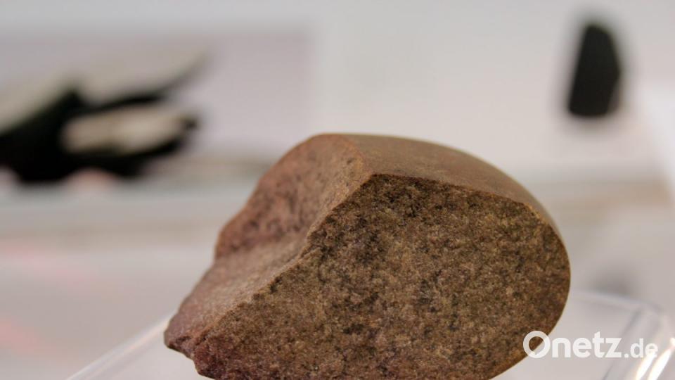 &quot;Pebble&quot;, der älteste Fund am Rauhen Kulm. Bild: stg