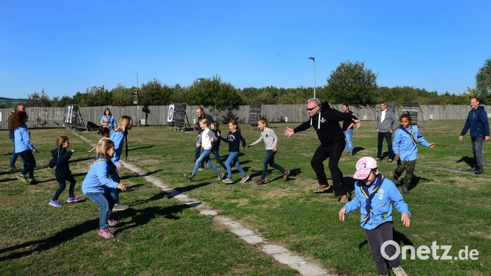 Bei den Pfadfinderinnen der PSG Amberg. Bild: Petra Hartl