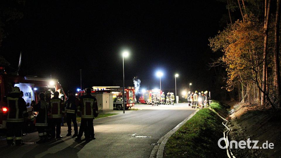 Bereitstellungsraum und Einsatzleitung. Bild: jma