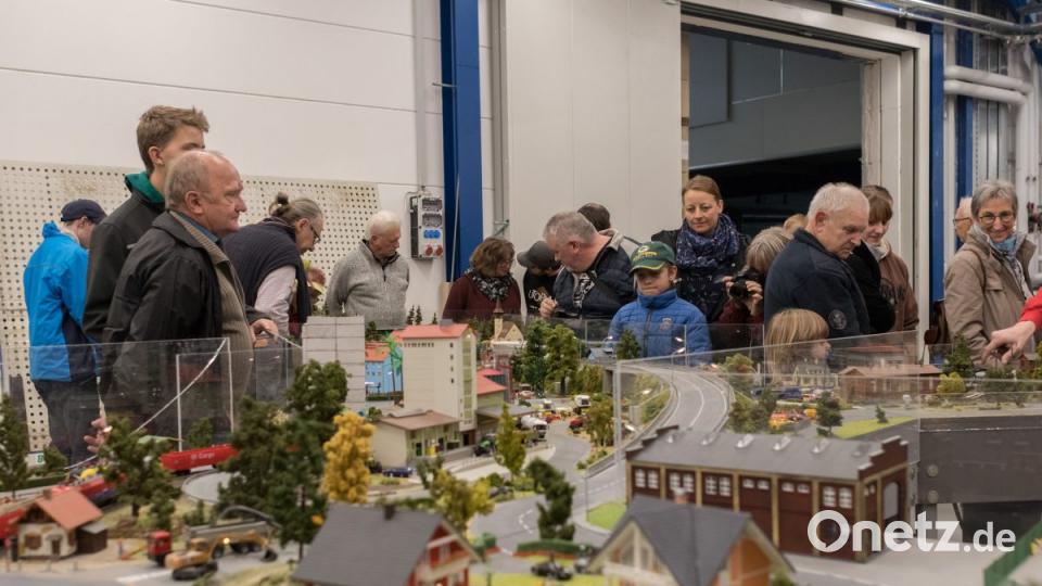 Ein Blick über die Vorgärten der Landbewohner in die Tiefe der Modellregion wirkt schon fast lebensecht. Bild: dtr