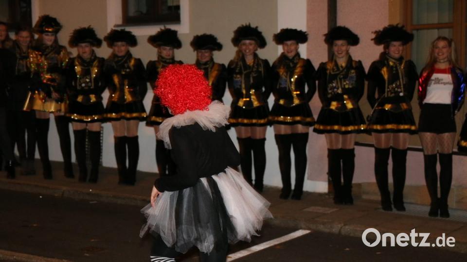 Der Clown forderte die Garde auf, zu zeigen ob der PFV der Hilfe Wert sei. Bild: sne