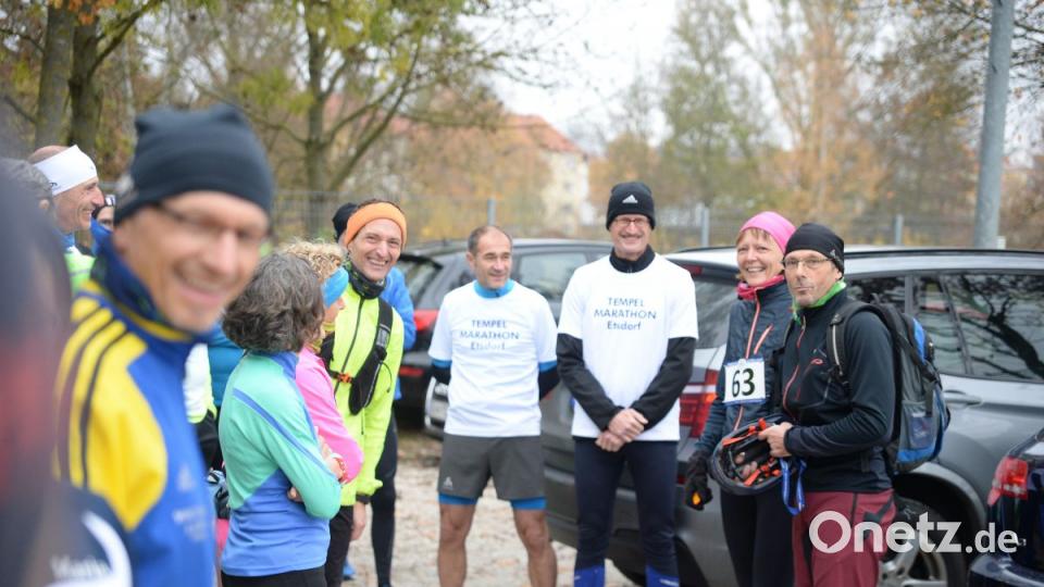 Organisator Michael Kirsch mit &quot;Rudelführerin&quot; Kerstin Püschl. Bild: brü