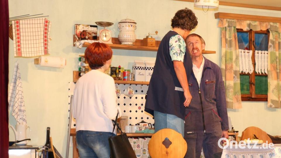 Hans Wimmer und Gattin Traudl ringen darum wer das Sagen hat. Bild: rpp
