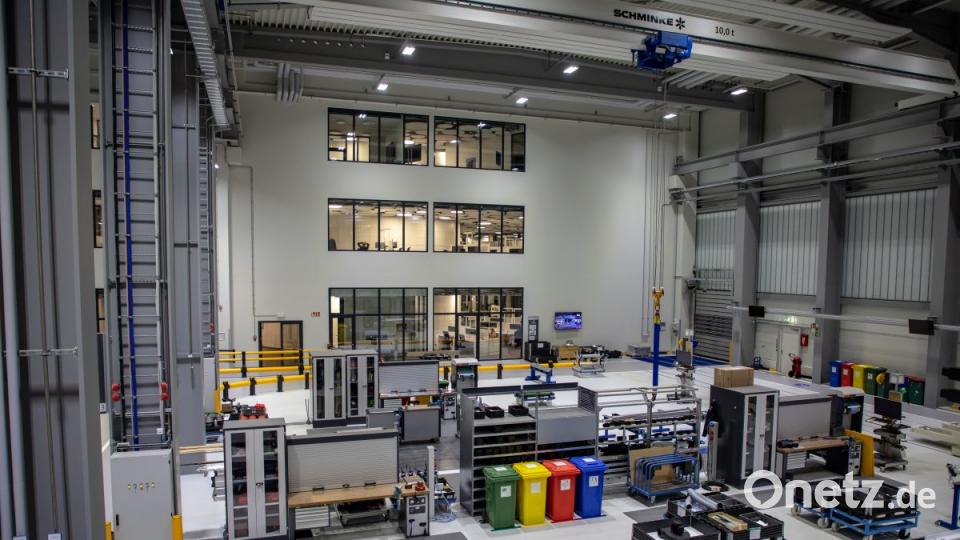 Werksführung bei der BHS Corrugated in Weiherhammer Bild: tow