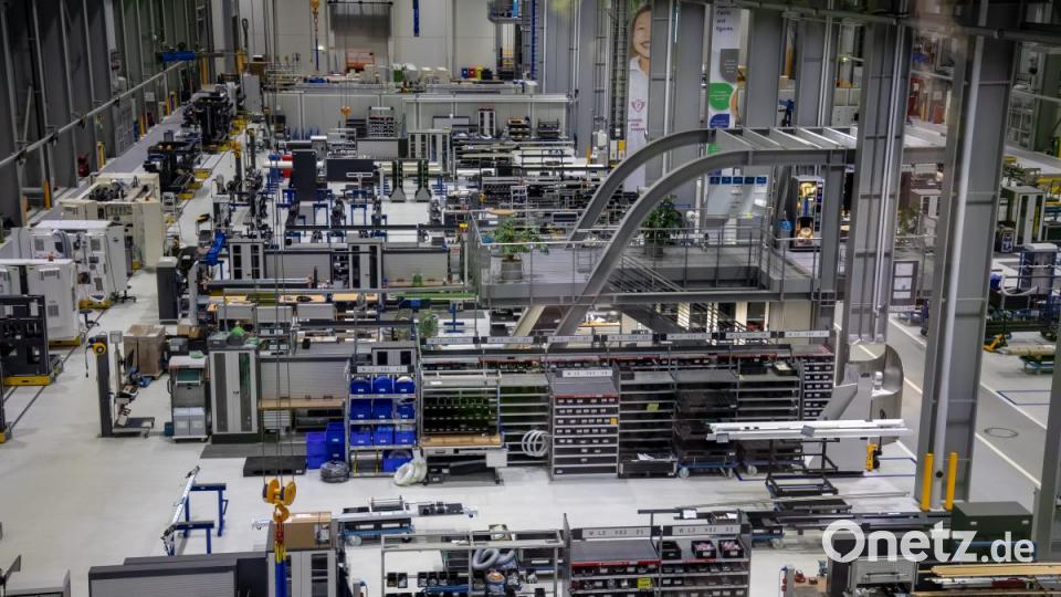 Werksführung bei der BHS Corrugated in Weiherhammer Bild: tow