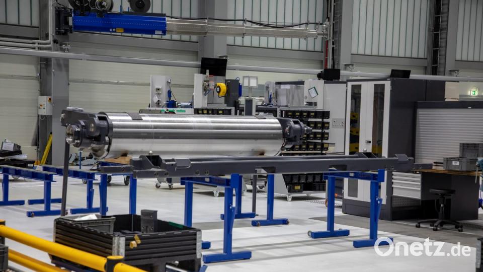 Werksführung bei der BHS Corrugated in Weiherhammer Bild: tow