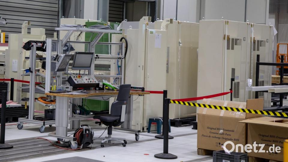 Werksführung bei der BHS Corrugated in Weiherhammer Bild: tow